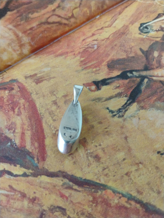 Vintage Native Opal Inlay pendant