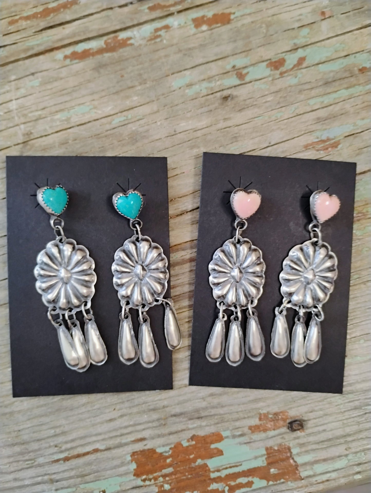 Heart dangles